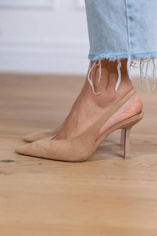 Décolleté slingback - il tacco che non stanca