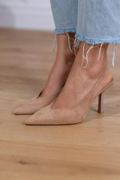 Décolleté slingback - il tacco che non stanca