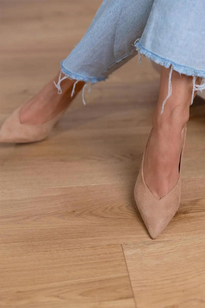 Décolleté slingback - il tacco che non stanca